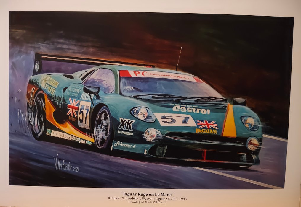 José María Villafuerte - Autos Ingleses en las 24 horas de Le Mans #2.1