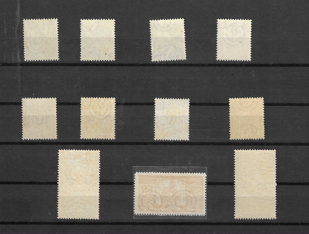 Olaszország 1945 - Olaszország - demokratikus sorozat - 22 új érték linguilla nélkül - catalogo sassone n. 543/565 #3.2