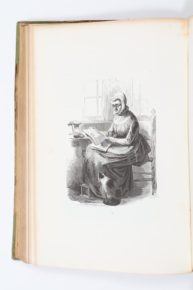 Henry Brown - De Nederlanden, karakterschetsen, kleederdragten, houding en voorkomen, van verschillende - 1841 #4.3