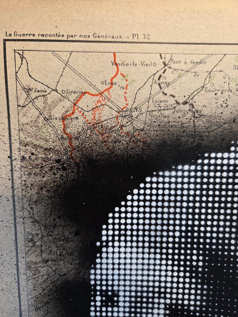 Wawapod (1991) - Jeune fille à la perle sur carte ancienne #4.3