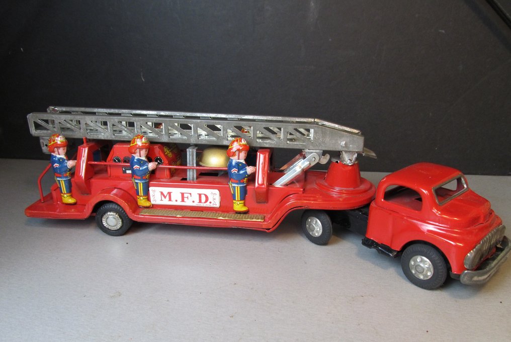 Kokyu Shokai/Kokyu Trading Co., Ltd. (K) - Tin toy - Fire Engine, Boxed - 1950-1960 - Japan #1.0