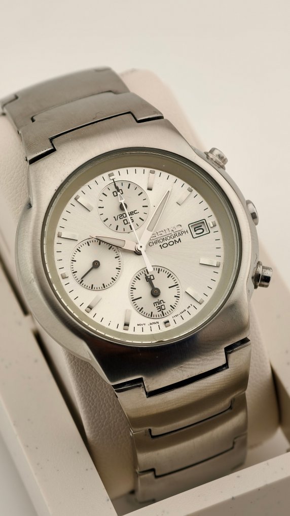 Seiko - chronograph 100m - Ei pohjahintaa - 7t92-0ar0 - Miehet - 2000-2010 #1.0