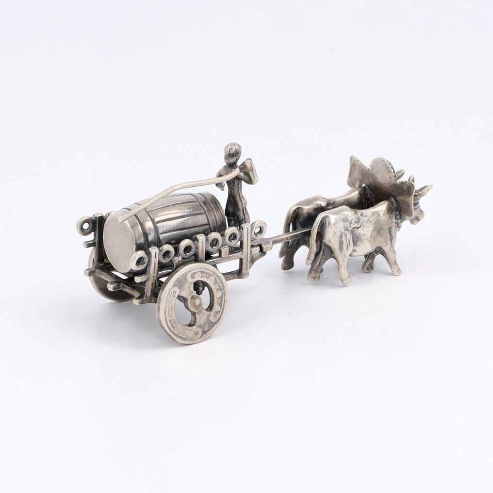 Bierwagens - J. Weeda / Argentor b.v. (1990) - Figura in miniatura (2) - .835 argento #2.1