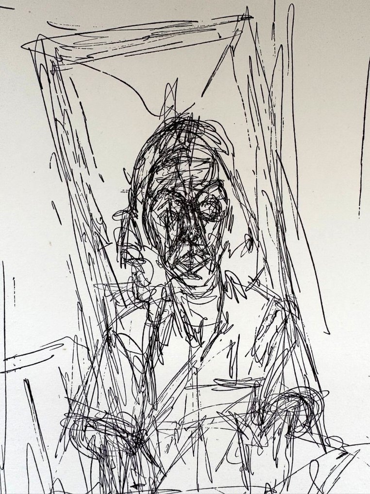 Alberto Giacometti (1901-1966) - Dessin, 1954 #1.0
