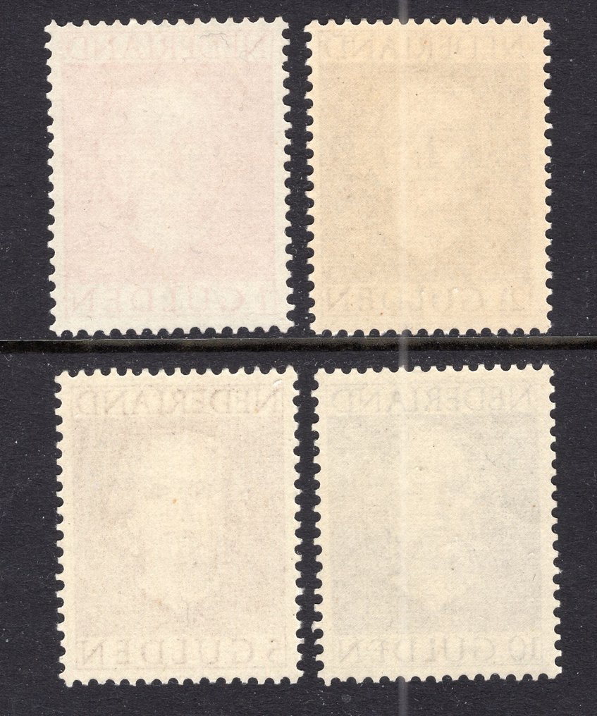 Netherlands 1949 - Netherlands 1949 - Queen Juliana (front view) - NVPH 534 t/m 537 #1.0