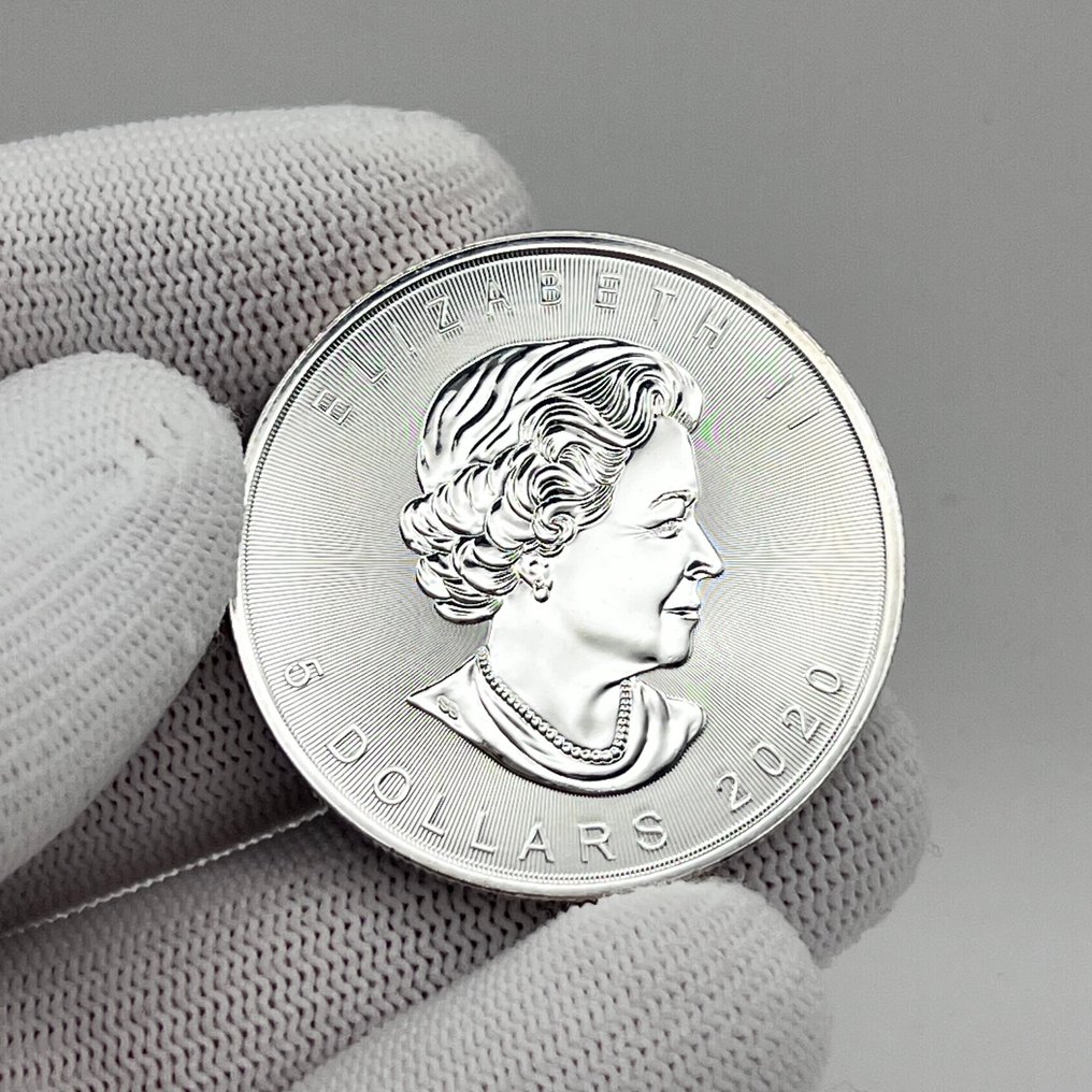 Canadá. 20 Dollars 2020 – Polar Lights – Jasper National Park (Coin #1) – 1 oz Silver coin .9999 – Colorized – #3.2