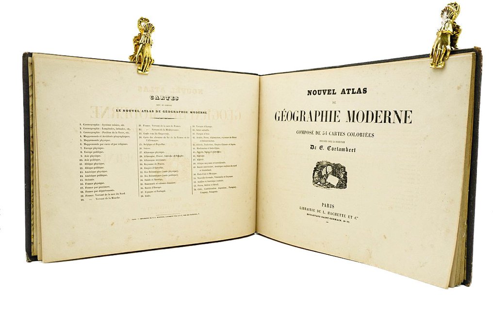 E. Cortambert - Nouvel atlas de géographie moderne - 1869 #2.1