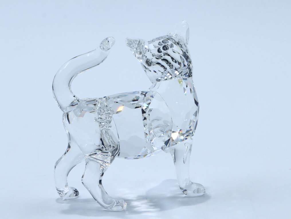 Statuetta - Swarovski - Moeder Poes (Boxed + certificate) - Cristallo #3.2