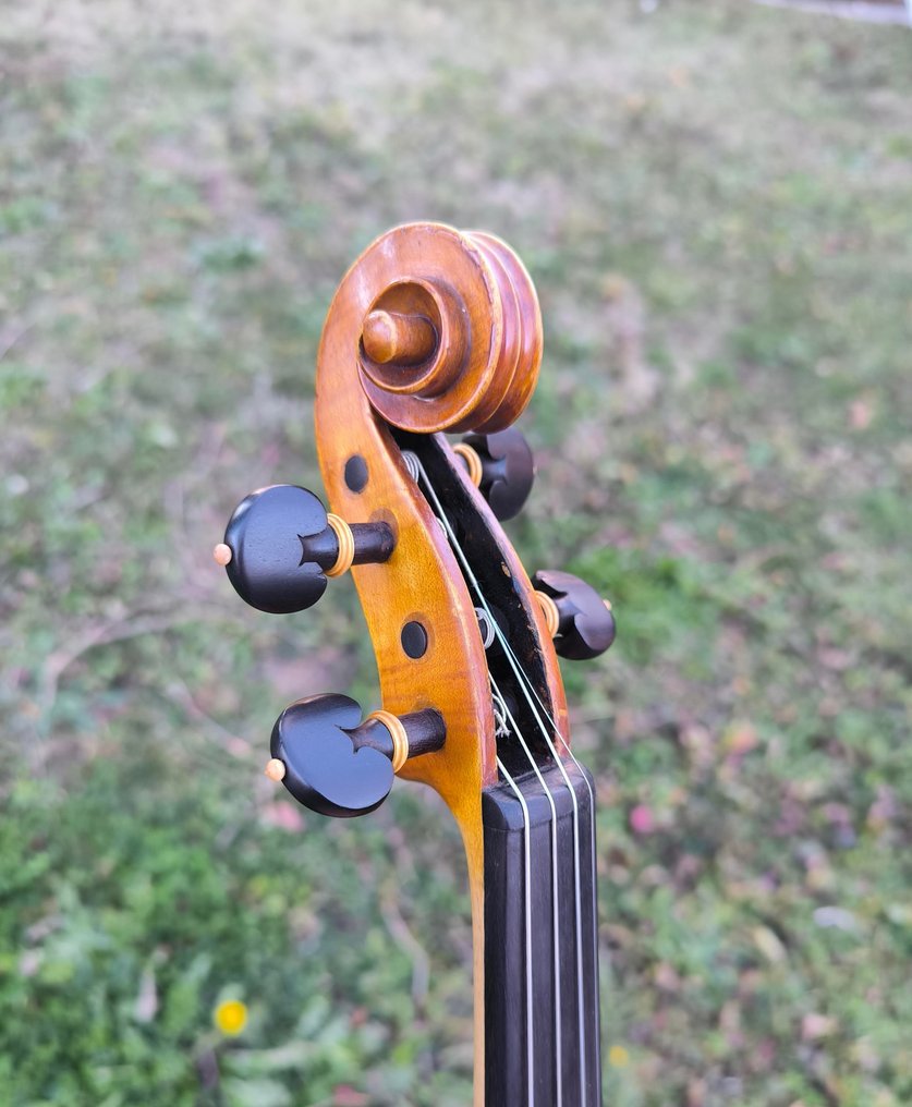 Labelled Paolo Morara and Baldi Cremona bow - - Hegedű - 1949 (Nincs minimálár) #3.2