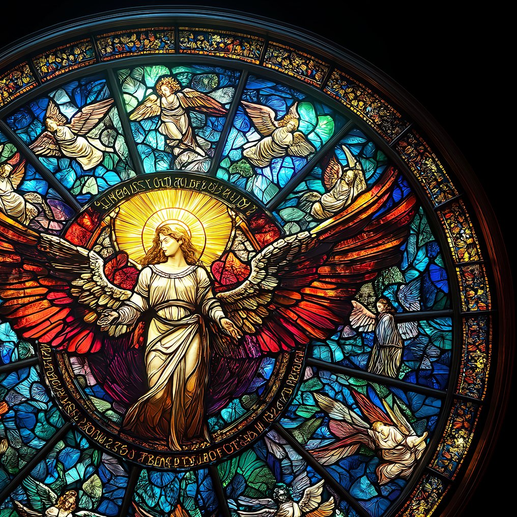 PLM-Art - Angel Vitraux Style XL #3.2