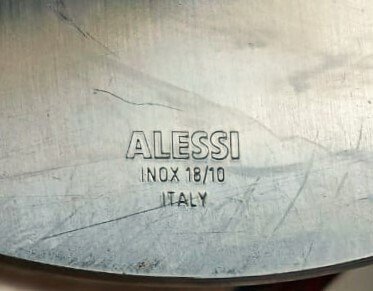 Alessi - Achille Castiglioni - Bol de fructe - ACO4 - Oțel #1.0