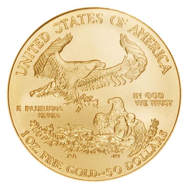 Ηνωμένες Πολιτείες. 2008 1 oz $50 USD American Burnished Gold Eagle NGC MS 70 #2.1