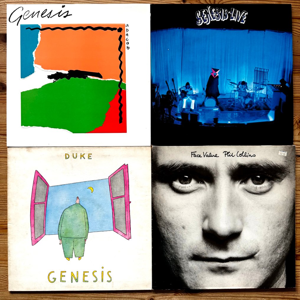 Genesis - 4 great records from Genesis - Πολλαπλοί καλλιτέχνες - Δίσκος βινυλίου - Stereo - 1973 #1.0