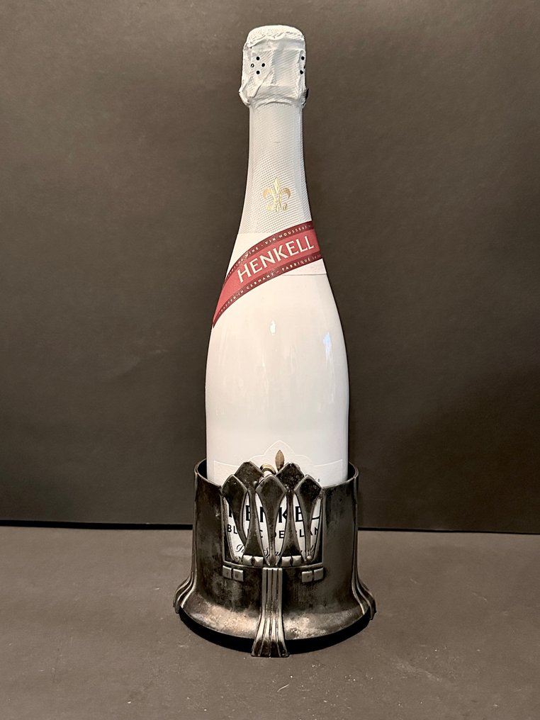 WMF / Geislingen - Albin Müller - Flaschenuntersetzer (2) - 345 - Versilbert, Britannia-Metall #3.2