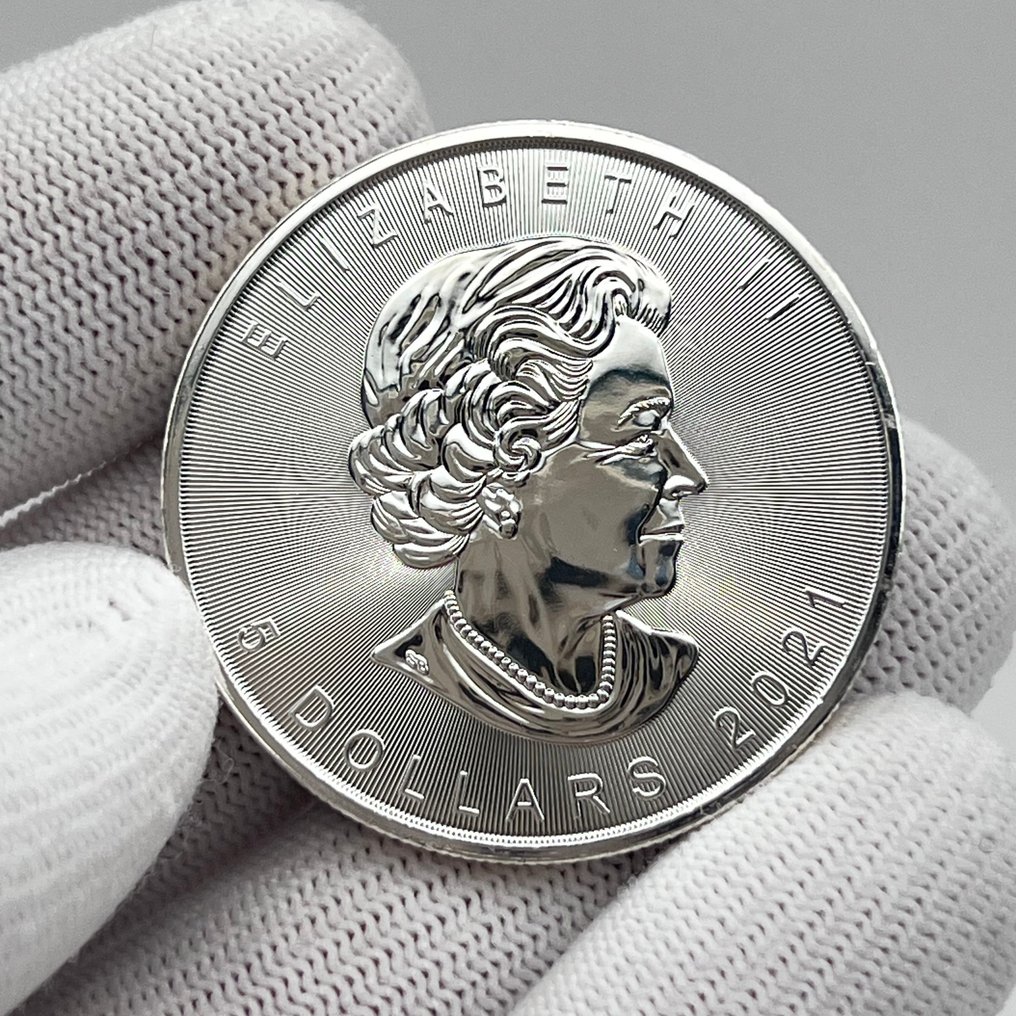 Canada. 5 Dollars 2020 – Canada’s Wildlife – Polar Fox (Coin #2) – 1 oz Silver coin .9999 – Colorized #2.1