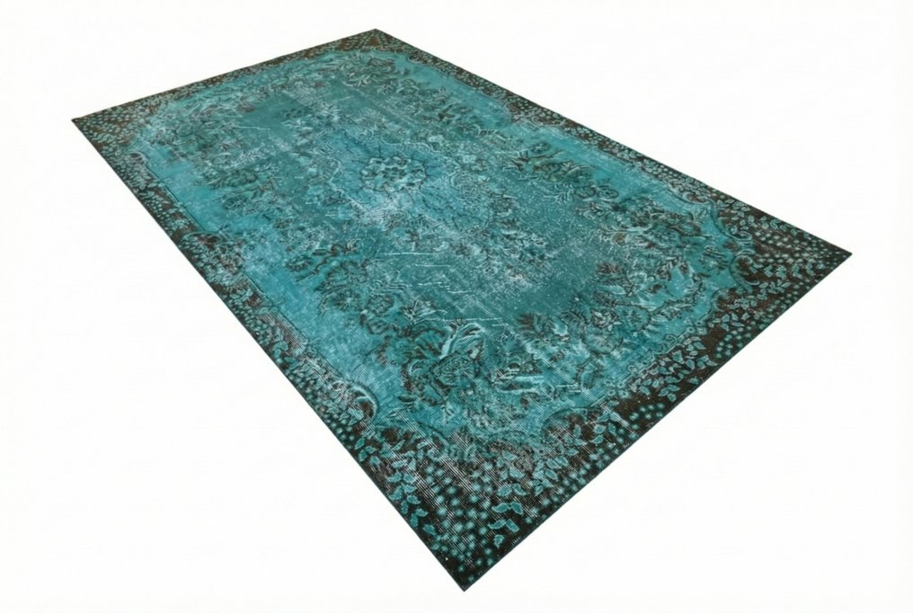 Turquoise vintage - Tapete - 275 cm - 170 cm - com certificado #2.1