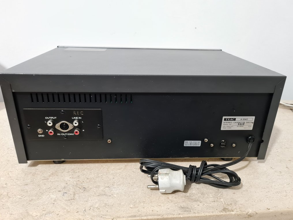 TEAC - A-640 Cassette recorder-player #3.2