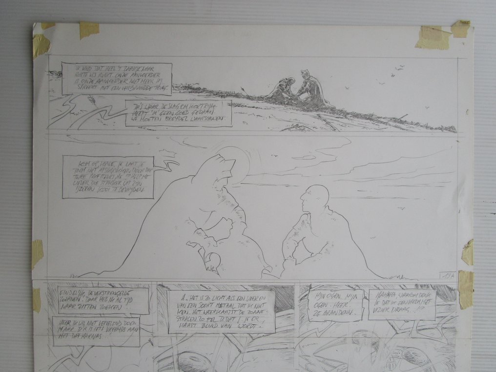 Verhaeghe, Christian - 1 Original preliminary page - Ambre Blanc #1.0