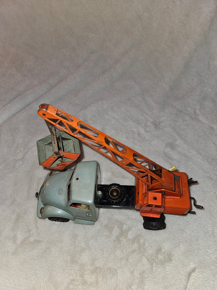 MS Michael Seidel - Τσίγκινο παιχνίδι - MS-1200 Kraanwagen / Vrachtwagen - 1950-1960 - Γερμανία #4.3