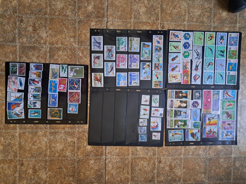 关于世界的风景：）  - 来自世界各地的奥林匹克邮票——215枚 #1.0