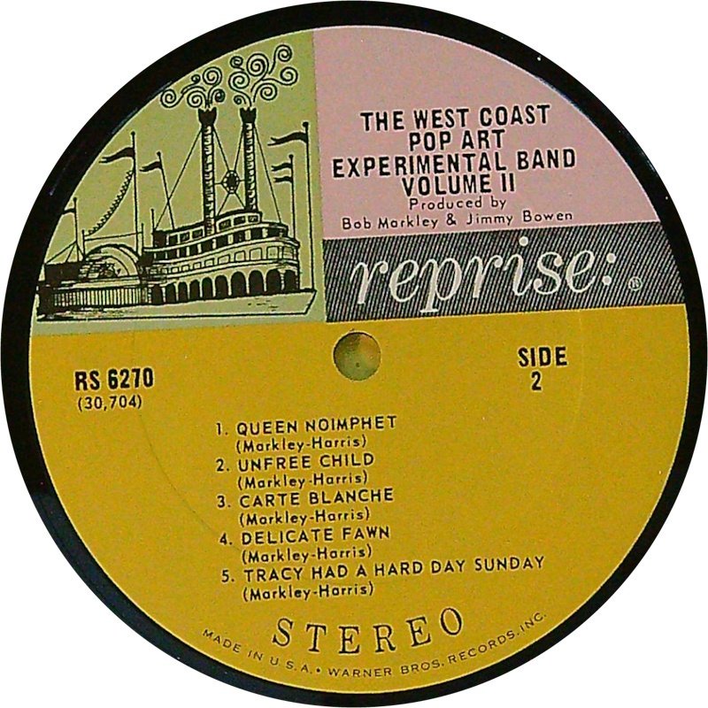 The West Coast Pop Art Experimental Band - Volume II (USA 1967 1st pressing LP) - LP Album (stand-alone item) - 1st Pressing - 1967 #3.2