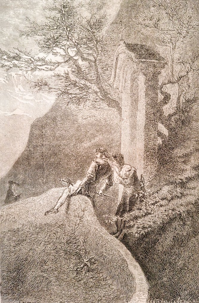 Manzoni / Gonin - I Promessi Sposi / Storia della Colonna Infame - 1869 #1.0