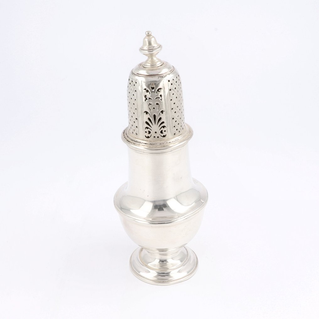 F.C. Richards - Suikerstrooibus - Recipiente per sale, pepe o zucchero semolato - .925 argento #2.1