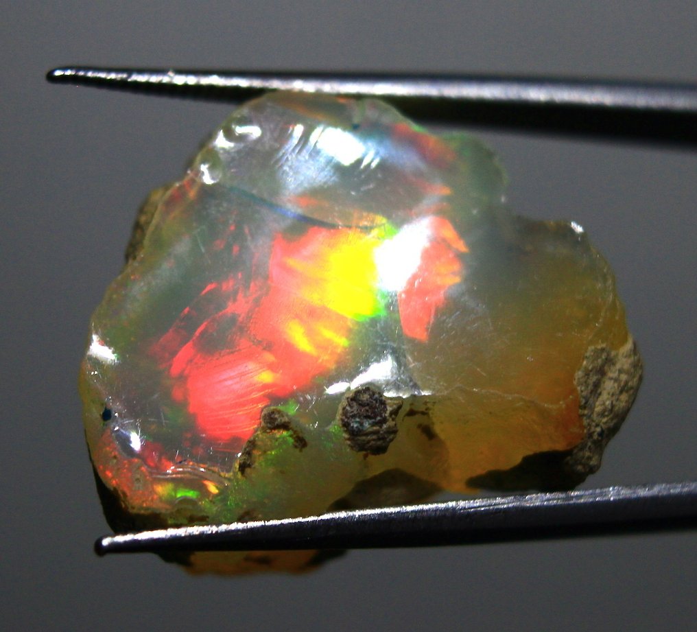 Ct. 19.30 Opale Etiope da Collezione - Broadflash - Altezza: 22 mm - Larghezza: 18 mm- 3.86 g #4.3