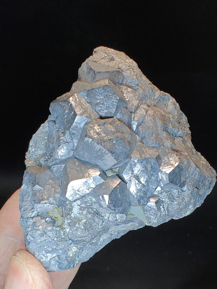 Skutterudite Crystals on matrix - Height: 7 cm - Width: 7 cm- 360 g #1.0