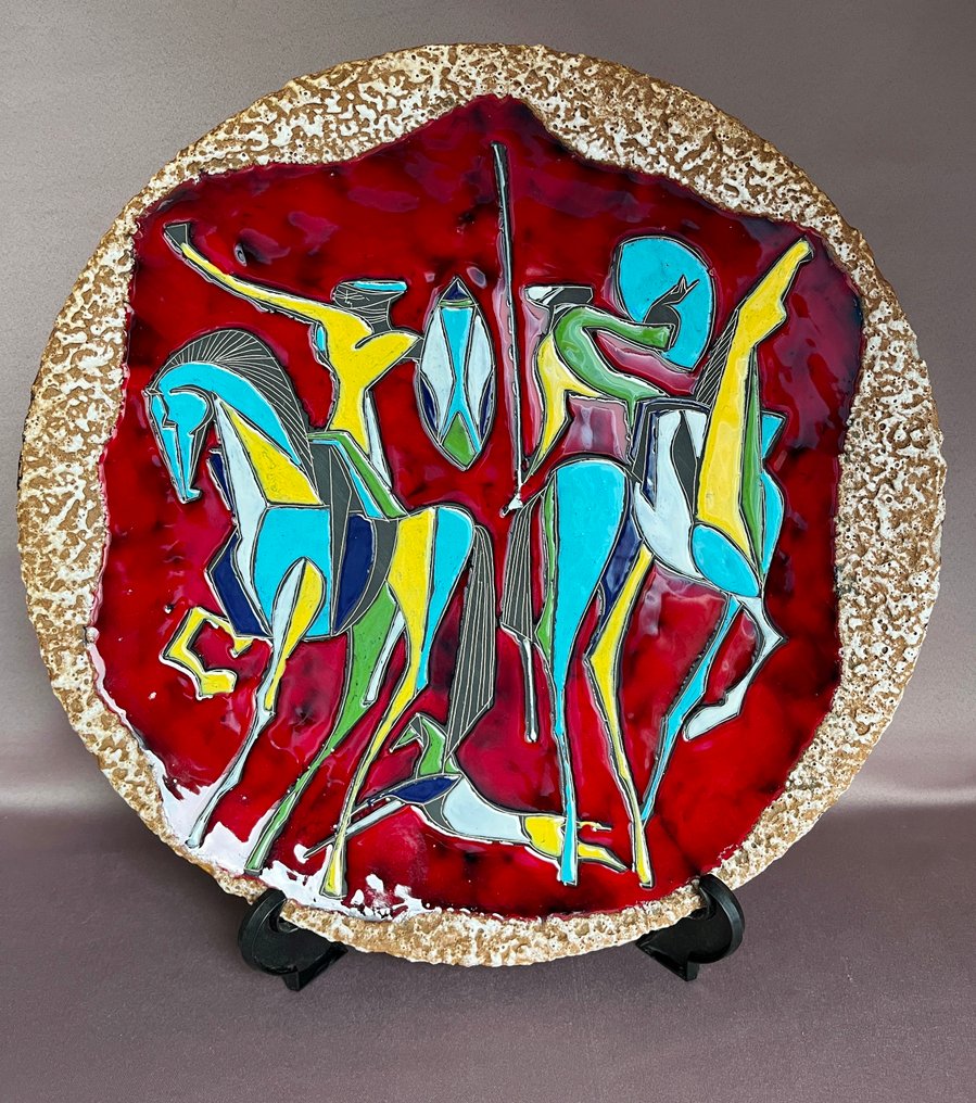 墙面装饰 - Atelier Serenissima - 圆 - 意大利 - 墙面板配有战士 #1.0