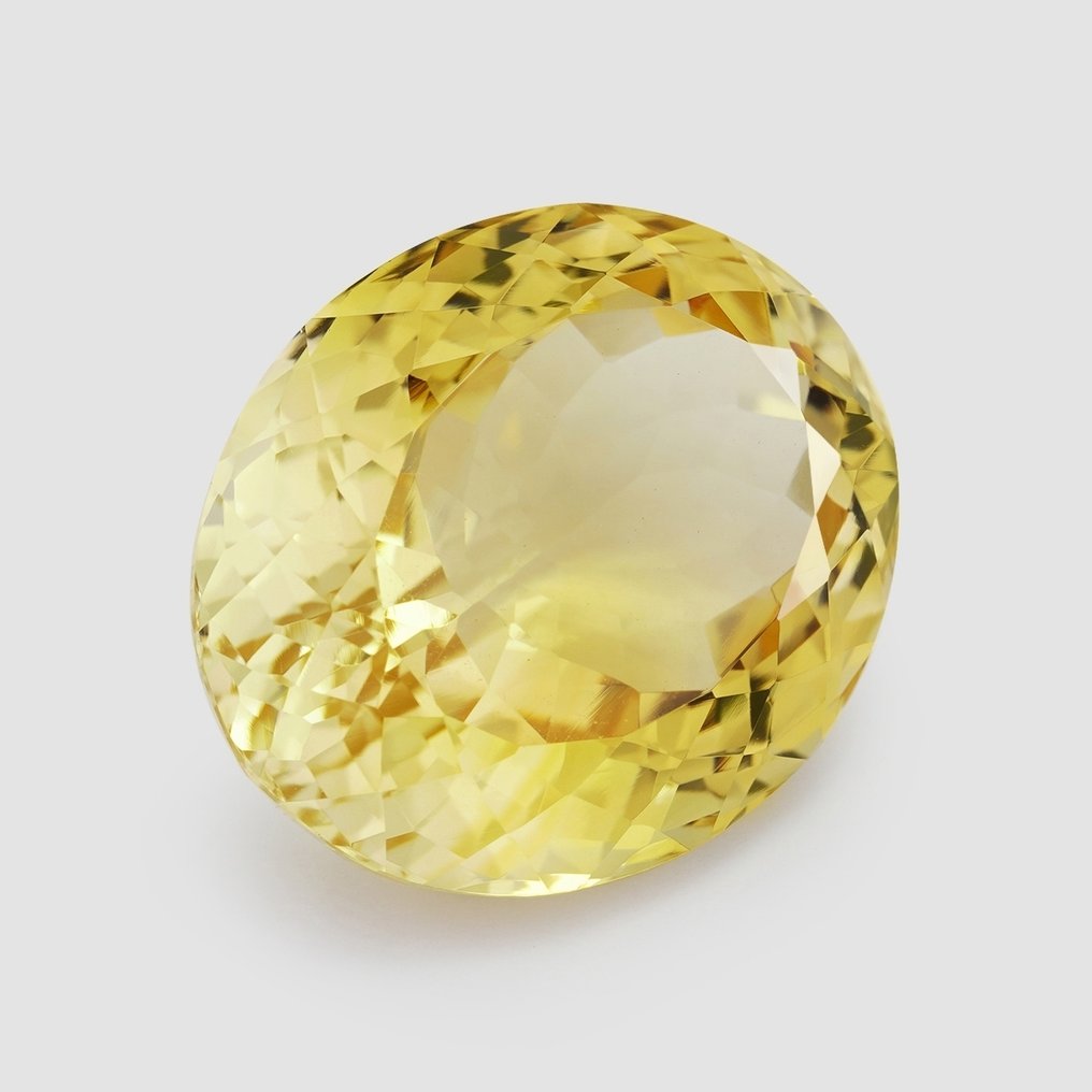 Ingen mindstepris - 1 pcs Gul Citrin - 28.97 ct - International Colored Gemstone Association (ICA GemLab) #3.2