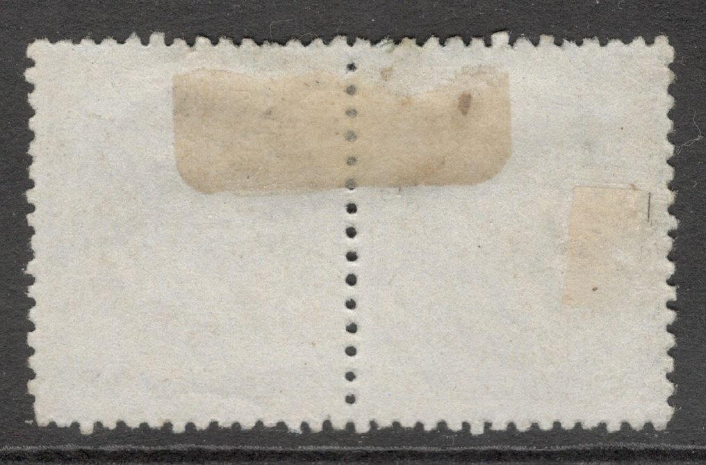 France 1862 - Napoléon Dentelé: Pair of the 20c Blue. Partial gum. - Yvert n.22x2 #1.0