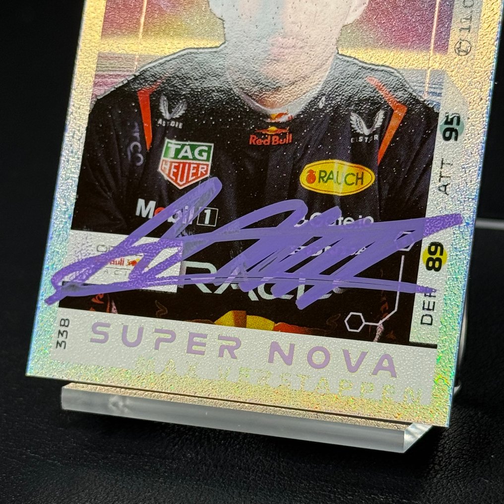 Red Bull Racing - Topps 338 Supernova Signed - Max Verstappen - 2025 - 交易卡片  #4.3