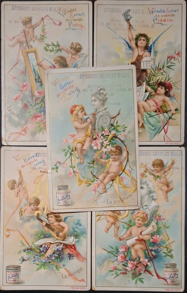 Maailma - Sekalainen - Chromos Liebig - Postikortti (128) - 1890-1885 #4.3