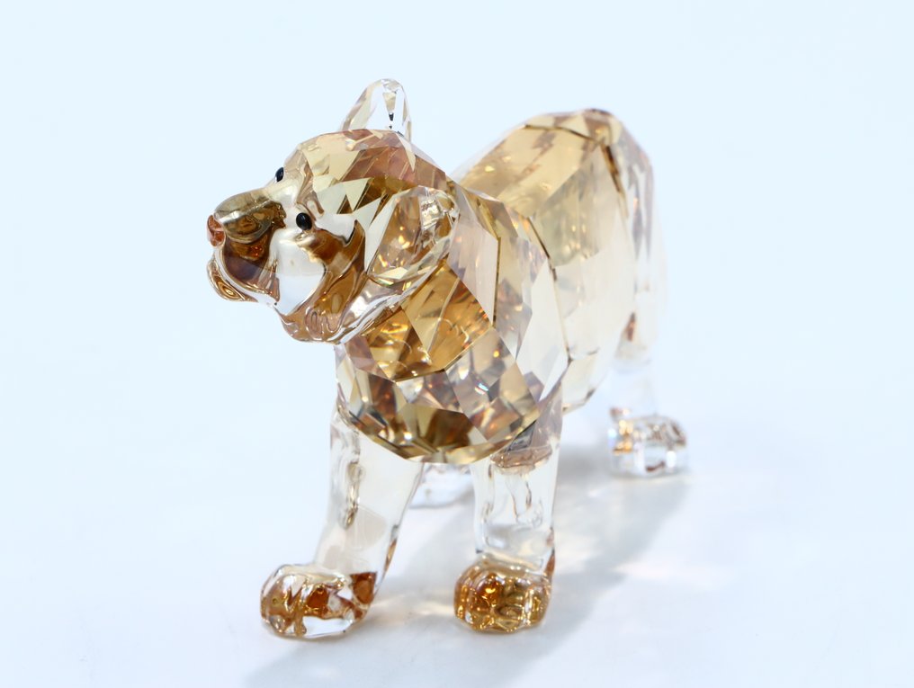 Statuetta - Swarovski - Tijgerjong Staand (Boxed) - Cristallo #4.3
