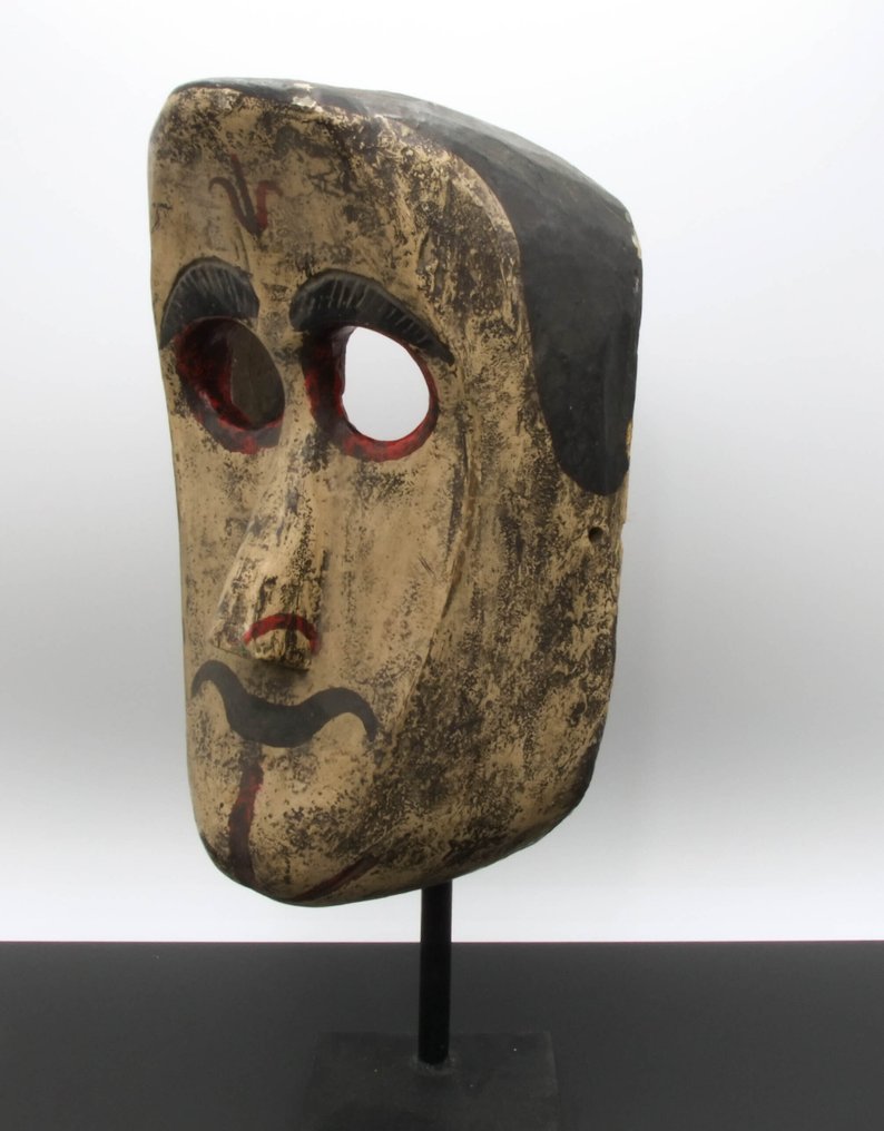 大型仪式用Hanuman面具 - 喜马拉雅地区 #3.2