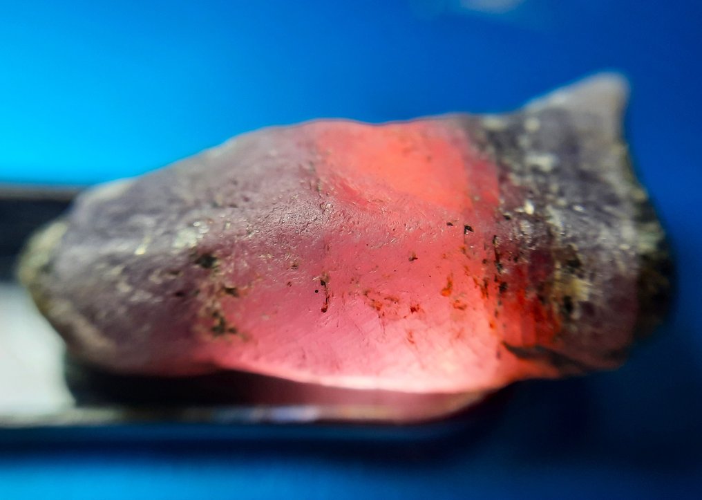 25,3 karat - SJÆLDEN Ubehandlet Rose Saphir Grov- 5.06 g #1.0