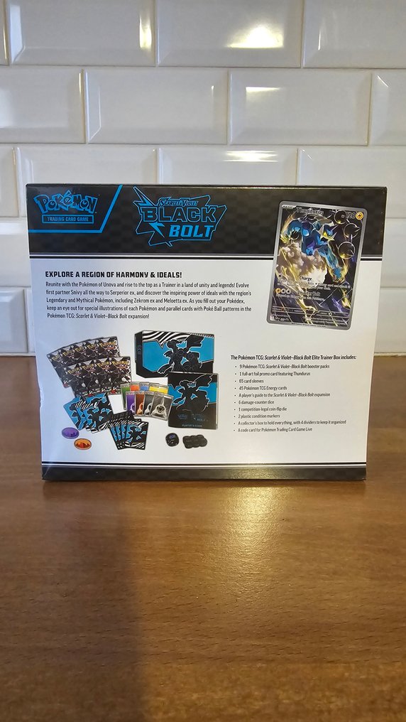 Pokémon - 1 Elite Trainer Box - Black Bolt Elite Trainer Box - Sword & Shield #2.1
