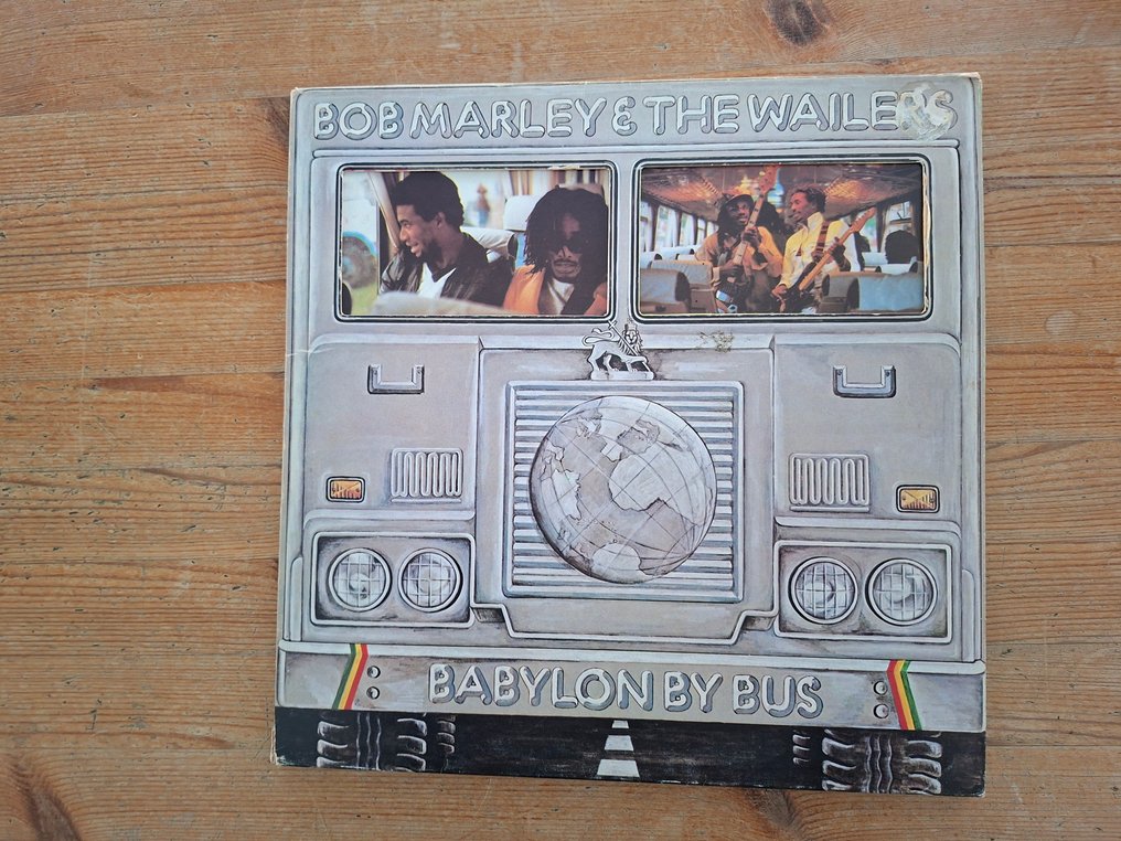 Bob Marley & the Wailers - Babylon By Bus (2-LP) (Rare first UK Pressing with Embossed lettering) - Album 2 x LP (album doppio) - Prima stampa - 1978 #1.0