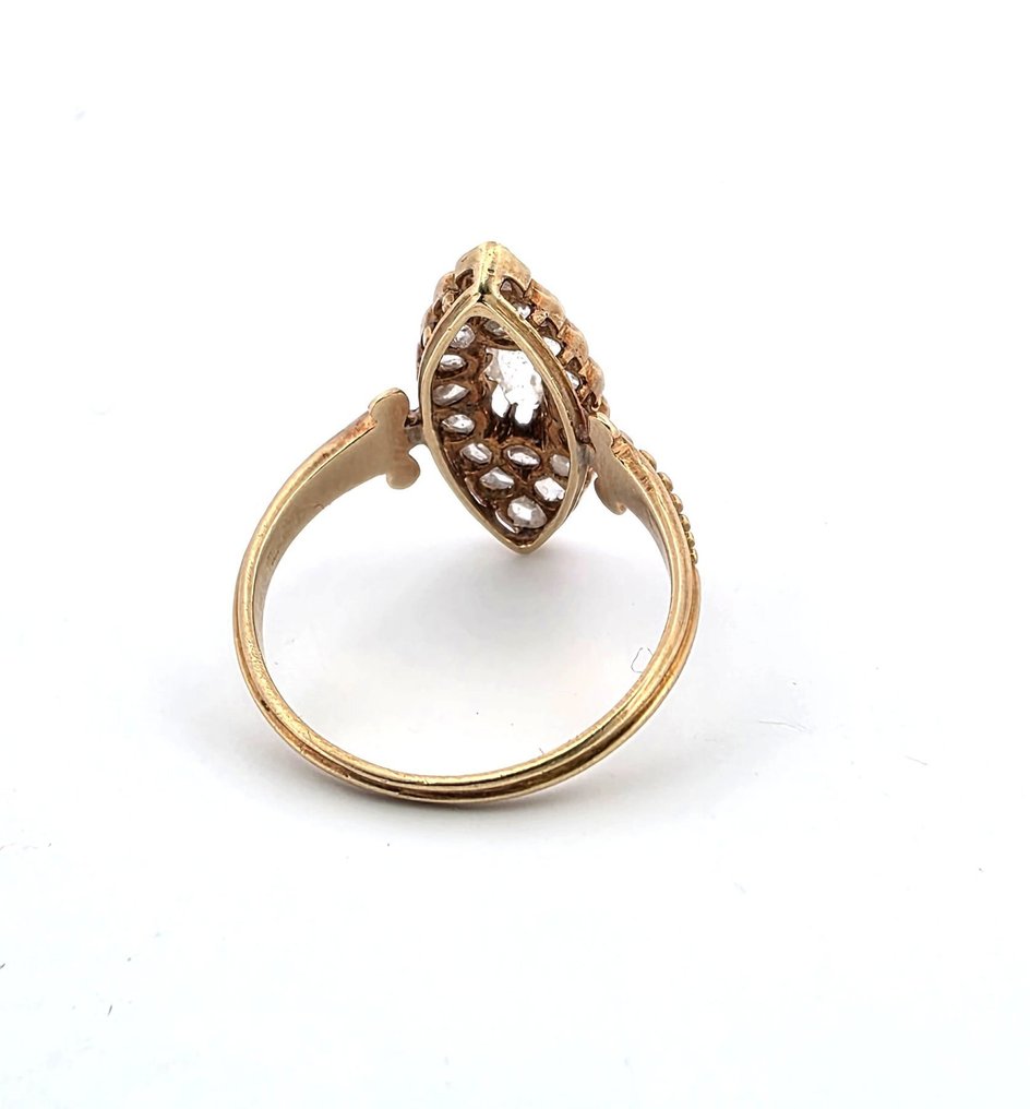 χωρίς τιμή ασφαλείας - Δαχτυλίδι - 18 καράτια Κίτρινο χρυσό -  0.50ct. tw. Διαμάντι (Φυσικό)  - Διαμάντι #4.3