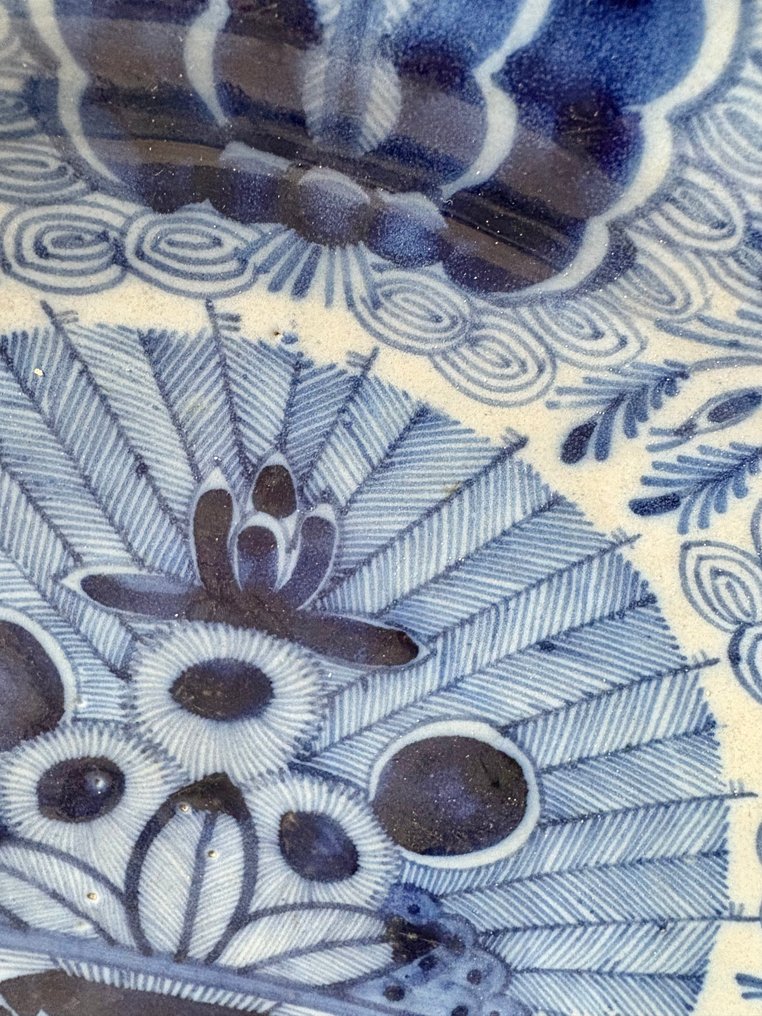 BP (De Vergulde Blompot) - 墙板 - 陶瓷 - 1790-1820 - 35厘米 #3.2