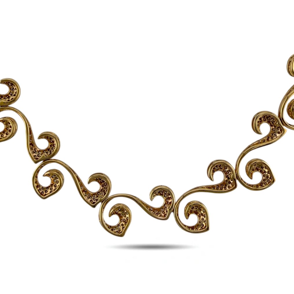 项链 - 18K包金 独家18K玫瑰金3.06克拉钻石链坠, 玫瑰金 - 3.06ct. tw. 钻石 (天然) #4.3