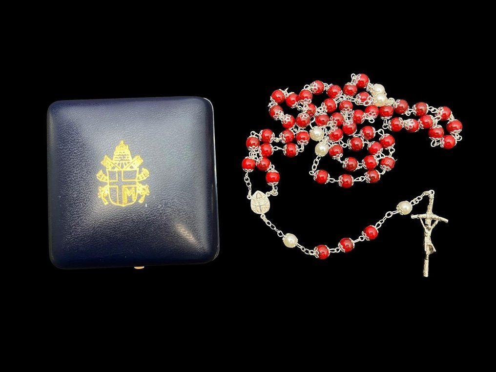  天主教念珠 - 约翰·保罗二世教皇私人会见礼物 - 1980-1990 - 约翰·保罗二世  #1.0