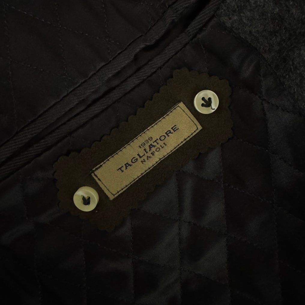 Tagliatore - New - Cashmere/Virgin Wool - Made in Italy - Size 48 - Mantel #1.0