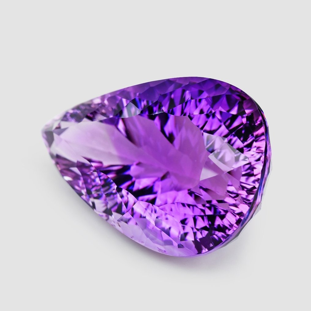 没有保留价 - 1 pcs 紫色 紫水晶 - 45.40 ct - 国际有色宝石协会(ICA GemLab) #2.1