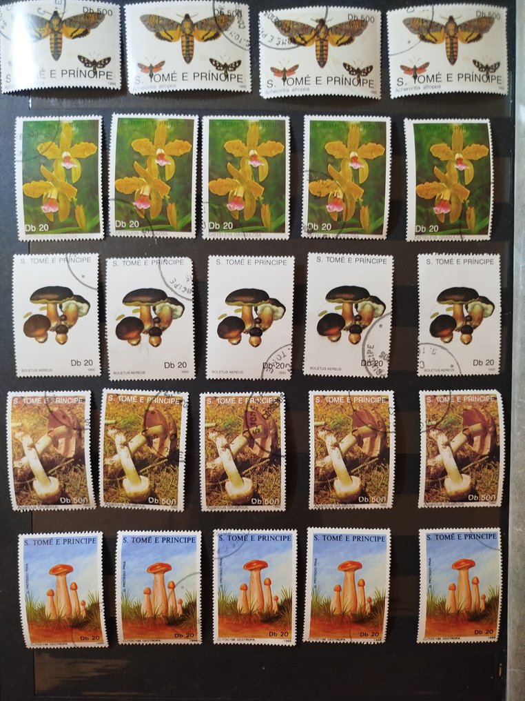 Guyana 1949/1999 - Postzegelverzameling van Guyana en São Tomé en Príncipe #4.3