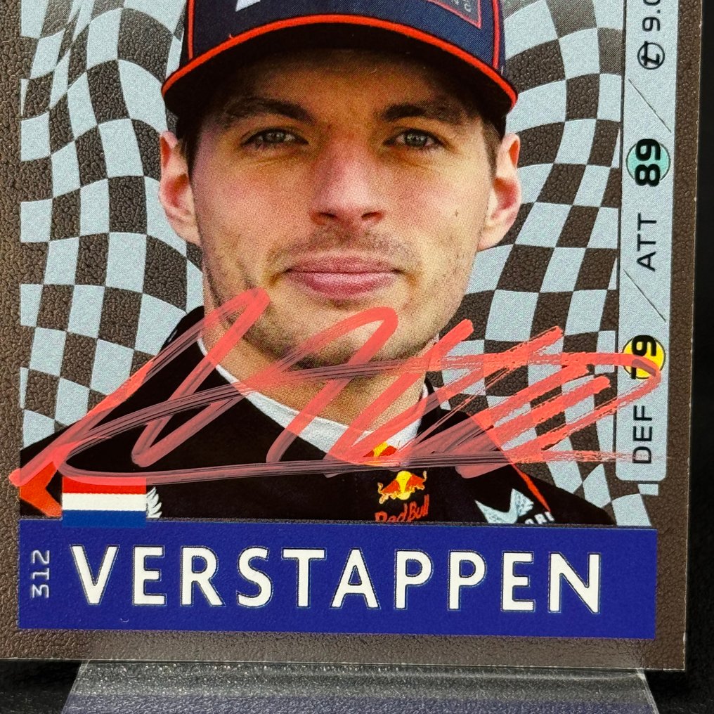 Red Bull Racing - Topps 312 Icons of the grid Signed - Max Verstappen - 2025 - 交易卡 #1.0