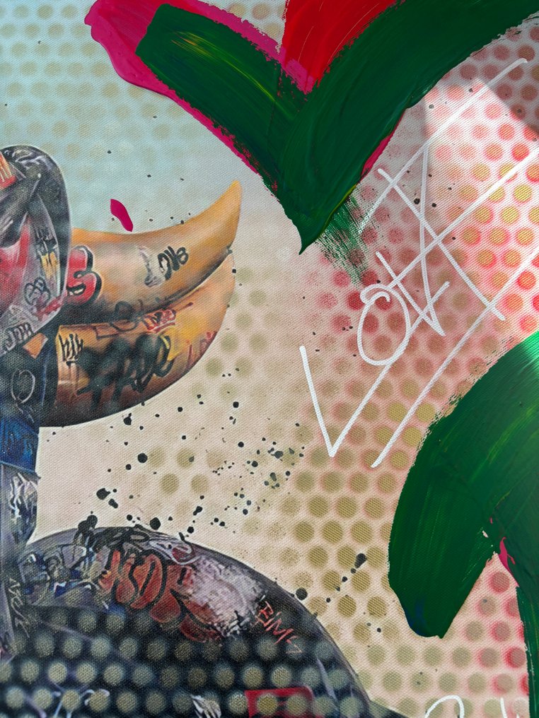 RINGER - Goldo LOVE 1/1 Toile Large #3.2