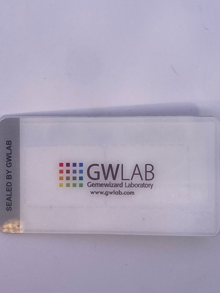 No Reserve Price - 1 pcs Diamond (Colour-treated) - 0.40 ct - Round - Fancy vivid Brownish - I1 - Gemewizard Gemological Laboratory (GWLab) #2.1