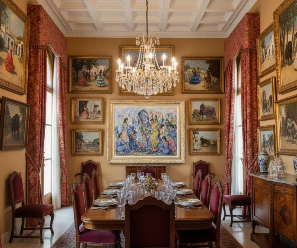 Jesús de Uruñuela (1898-1976) - The gypsy fiesta - XL #1.0